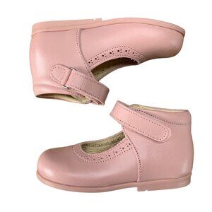 DPAM Classic Mary Jane Shoes Girls 7 23 Dusty Pink Ankle Boots NEW European Shoe